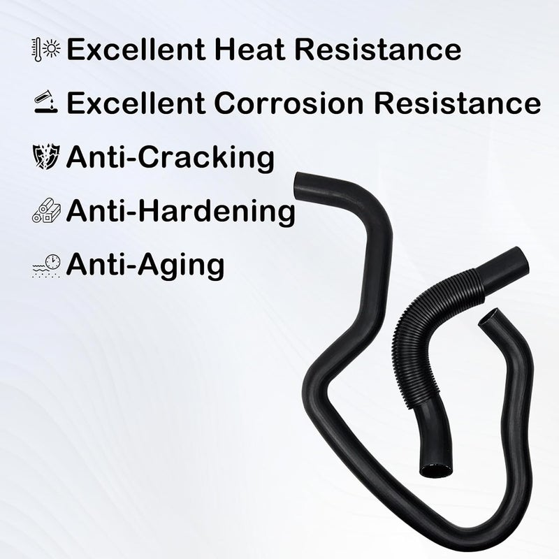 ASKALL Engine Upper and Lower Radiator Coolant Hose Compatible with Cadillac Escalade Chevy Avalanche Silverado Suburban Tahoe GMC Sierra Yukon Replace 22827731 22827735 - Image 5
